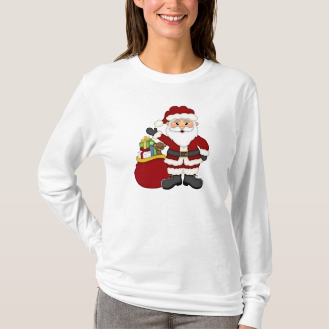 Weihnachtsfeiertag Frauen T - Shirt (Vorderseite)