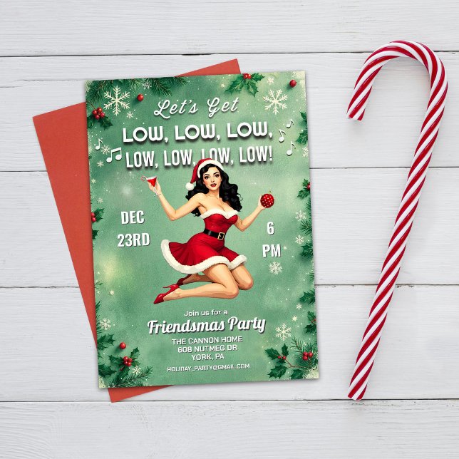 Weihnachtsfeiertag Friendsmas Party Einladung (Von Creator hochgeladen)