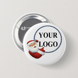 Weihnachtsfeiertag für Ihr Logo hinzufügen Button