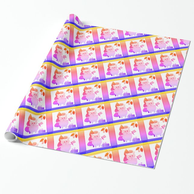 Weihnachtsfeiertag Geschenkpapier (Ungerollt)
