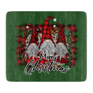 Weihnachtsfeiertag Gnom Cutting Board Schneidebrett