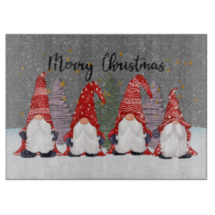 Weihnachtsfeiertag-Gnomes-Weihnachtsfeiertag-Schne Schneidebrett