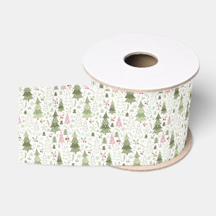 Weihnachtsfeiertag Grosgrain Ribbon Ripsband