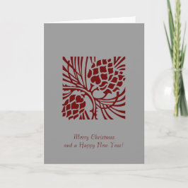 Weihnachtsfeiertag - Grußkarte Feiertagskarte