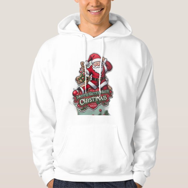 Weihnachtsfeiertag Hoodie (Vorderseite)