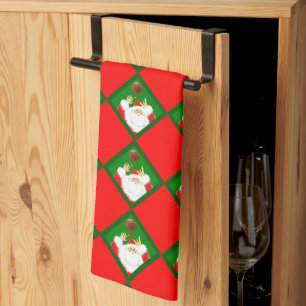 Weihnachtsfeiertag im Basketball Geschirrtuch