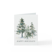 Weihnachtsfeiertag im Pine Forest Gruß