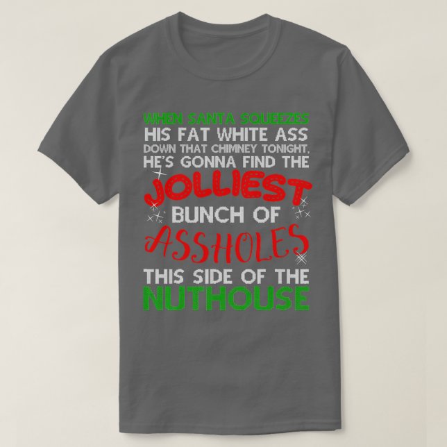 Weihnachtsfeiertag Jolarly Bunch Ugly Weihnachten  T-Shirt (Design vorne)