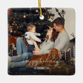 Weihnachtsfeiertag Keramik Ornament