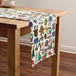 Weihnachtsfeiertag Kurzer Tischläufer