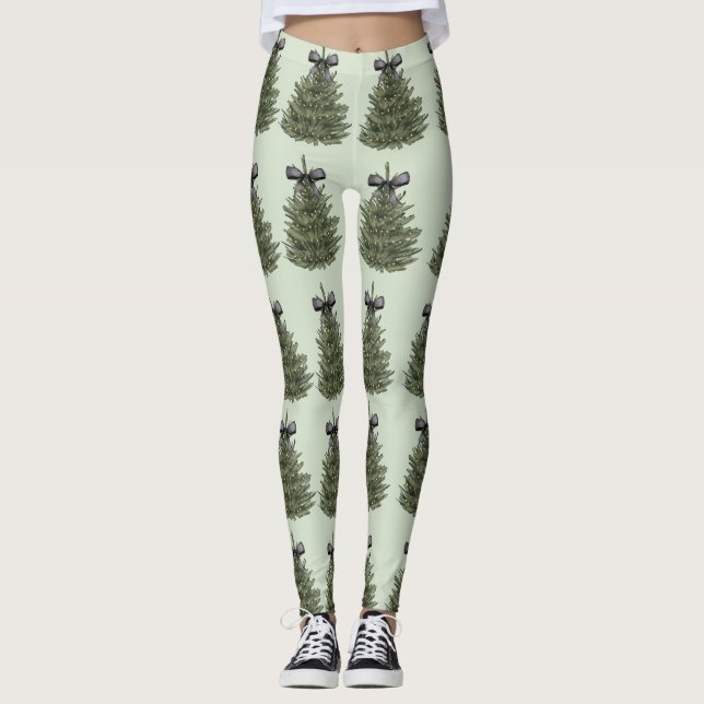 Weihnachtsfeiertag Leggings (Vorderseite)
