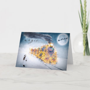 Weihnachtsfeiertag - Magie der Weihnachtszeit - Zu Feiertagskarte