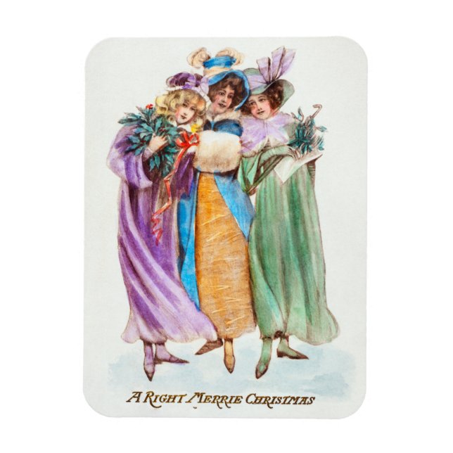 Weihnachtsfeiertag Magnet (Vertikal)