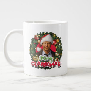 Weihnachtsfeiertag Merry Clarkmas Jumbo-Tasse