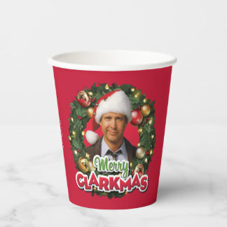 Weihnachtsfeiertag | Merry Clarkmas Pappbecher