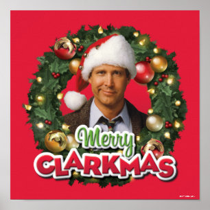 Weihnachtsfeiertag   Merry Clarkmas Poster