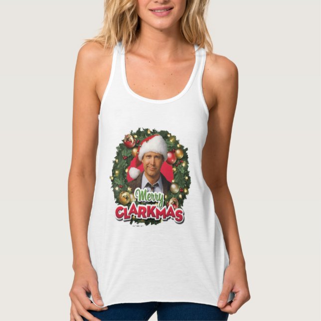 Weihnachtsfeiertag | Merry Clarkmas Tank Top (Vorderseite)