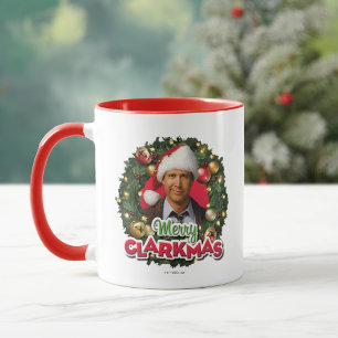 Weihnachtsfeiertag Merry Clarkmas Tasse