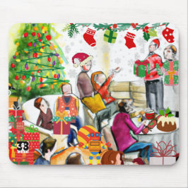 Weihnachtsfeiertag Mousepad