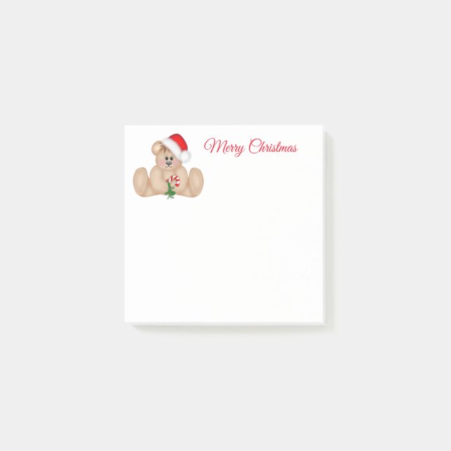 Weihnachtsfeiertag - Nachhinweise Post-it Klebezettel (Vorderseite)