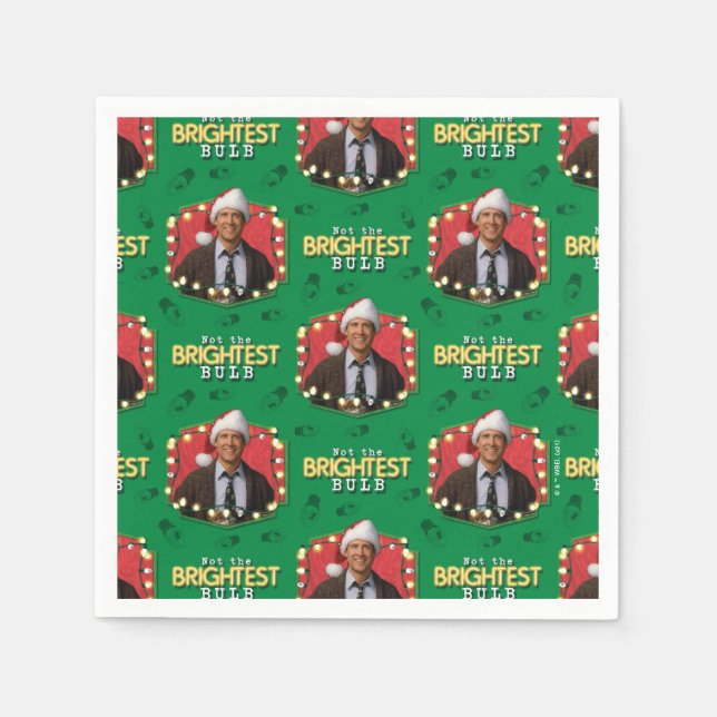 Weihnachtsfeiertag | Nicht das hellste Bulbmuster Serviette (Vorderseite)