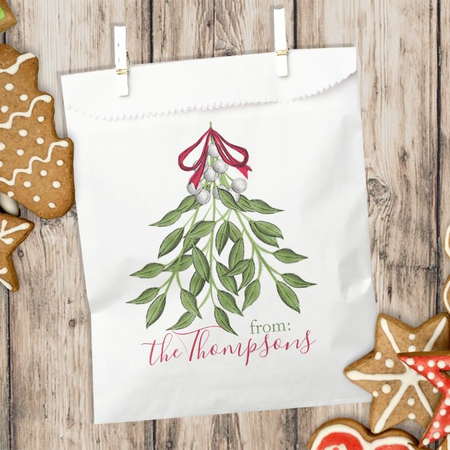 Weihnachtsfeiertag Niedlich Merry Mistletoe Whimsi Geschenktütchen (Von Creator hochgeladen)