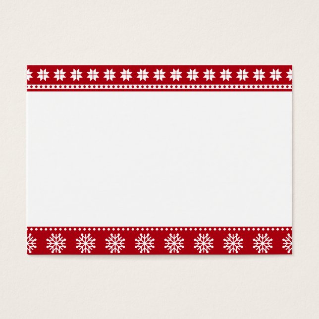 Weihnachtsfeiertag Nordic Pattern Gemütlich (Vorderseite)