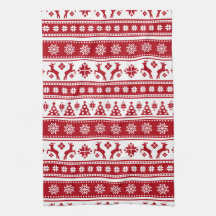 Weihnachtsfeiertag Nordic Pattern Gemütlich