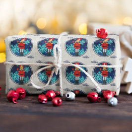 Weihnachtsfeiertag Nutcracker Geschenkpapier
