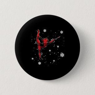 Weihnachtsfeiertag Pajama Santa Hundeliebhaber Ges Button