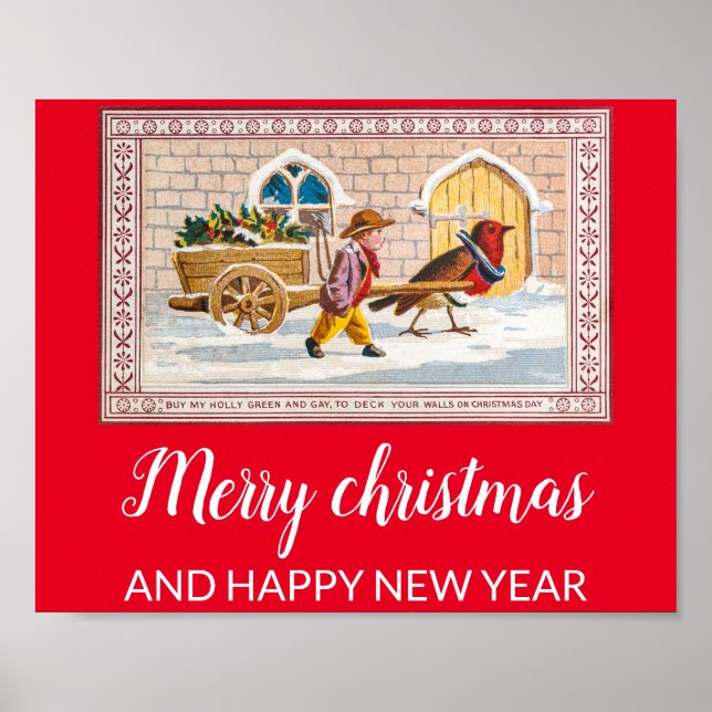 Weihnachtsfeiertag Poster (Vorne)