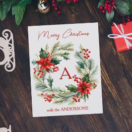 Weihnachtsfeiertag Postkarte