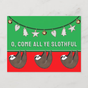 Weihnachtsfeiertag Postkarte
