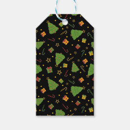 Weihnachtsfeiertag Print Geschenkanhänger
