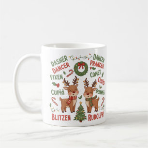 Weihnachtsfeiertag Reindeers Kaffeetasse