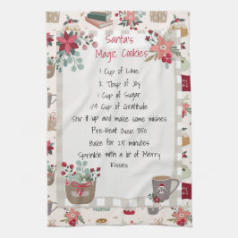 Weihnachtsfeiertag Rezept Backen Niedlich Rot Geschirrtuch