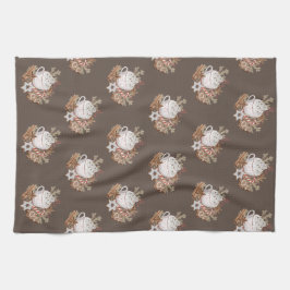 Weihnachtsfeiertag Saisonale Leckereien Handtuch