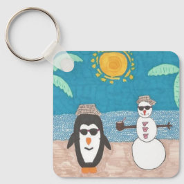 Weihnachtsfeiertag Schlüsselanhänger