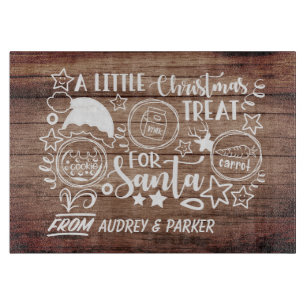 Weihnachtsfeiertag Serviertablett Schneidebrett