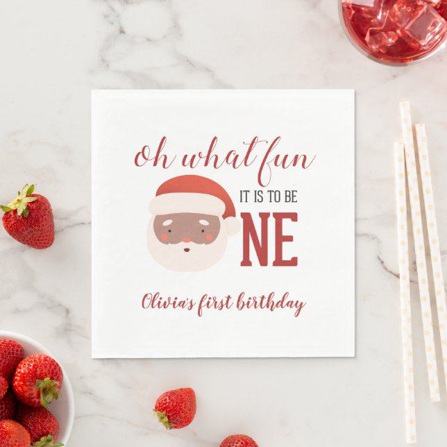 Weihnachtsfeiertag Serviette (Beispiel)