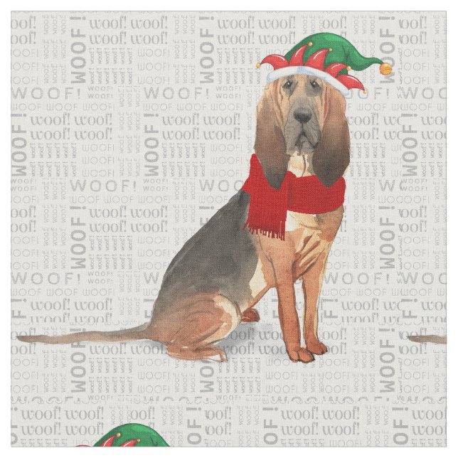 Weihnachtsfeiertag Stoff (Nahaufnahme)