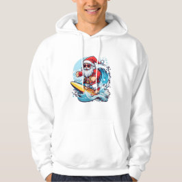 Weihnachtsfeiertag Surfen Weihnachtswaves Hoodie
