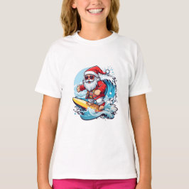Weihnachtsfeiertag Surfen Weihnachtswaves T-Shirt