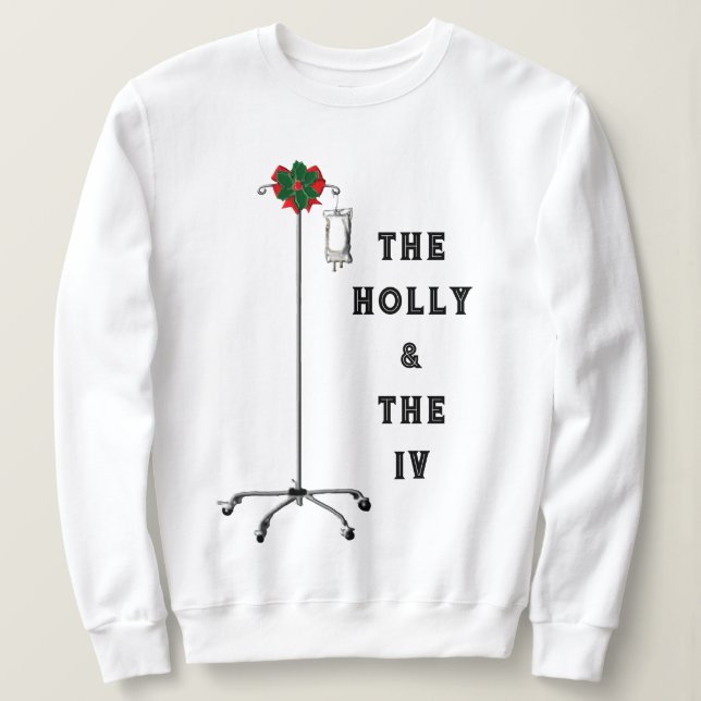 Weihnachtsfeiertag Sweatshirt (Design vorne)