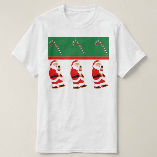 Weihnachtsfeiertag T-Shirt (Design vorne)