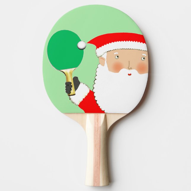 Weihnachtsfeiertag Tischtennis Schläger (Vorderseite)