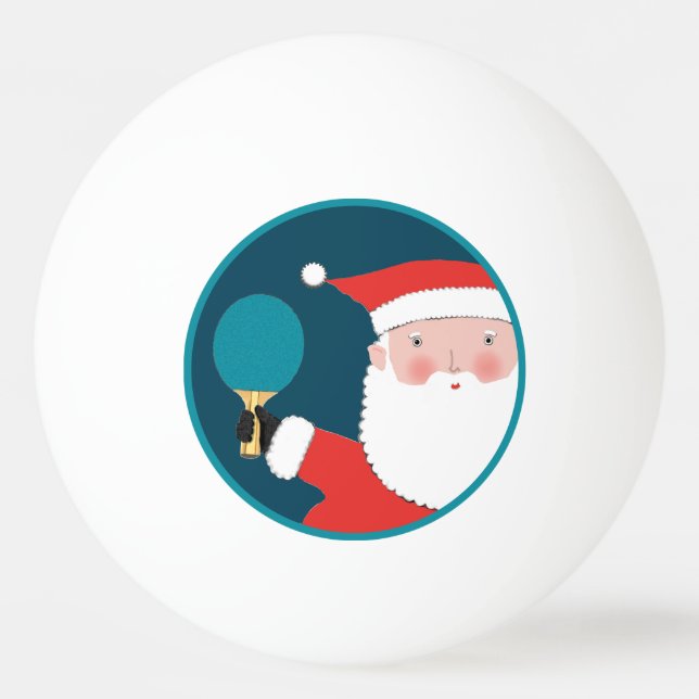 Weihnachtsfeiertag Tischtennisball (Vorderseite)