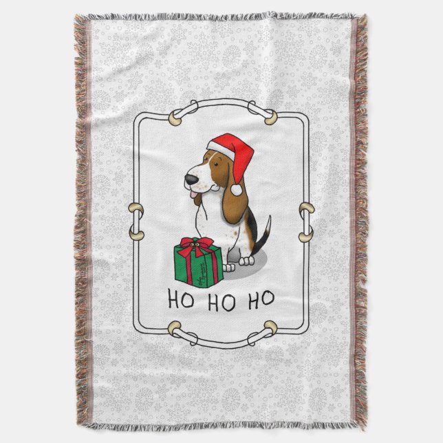 Weihnachtsfeiertag (Tribfarbe 1) Niedlich Decke (Vorderseite Vertikal)