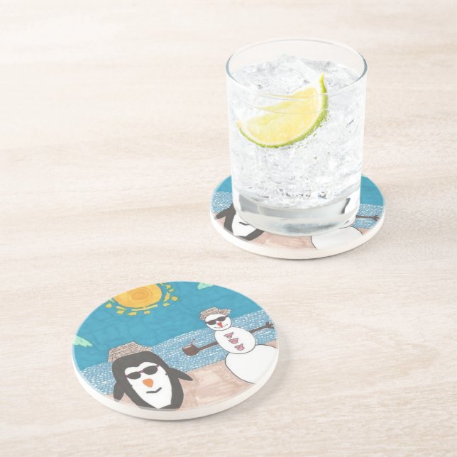 Weihnachtsfeiertag Untersetzer (Seite)