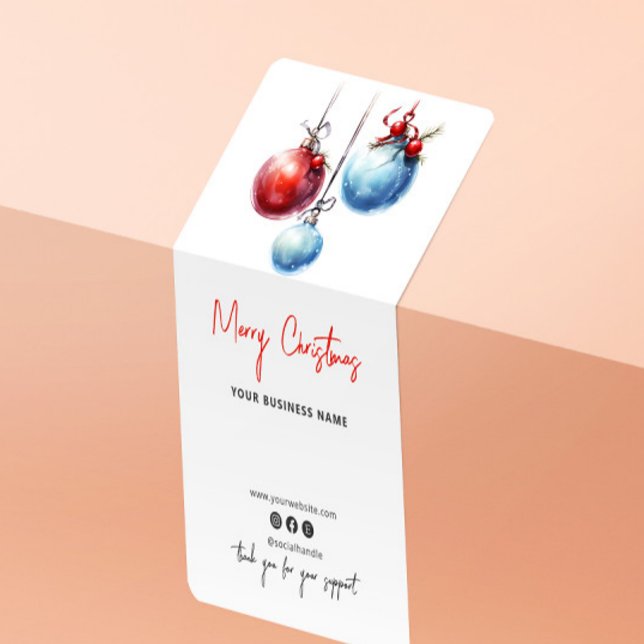 Weihnachtsfeiertag Vielen Dank Box Siegel Sticker (Von Creator hochgeladen)